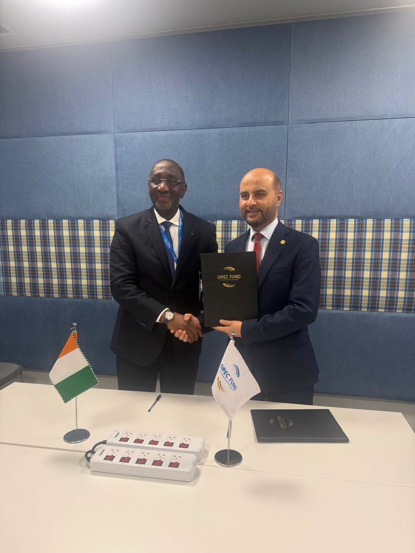 La Côte d’Ivoire obtient un accord de 500 millions de dollars du Fonds de l’OPEP pour financer son PND 2026-2030