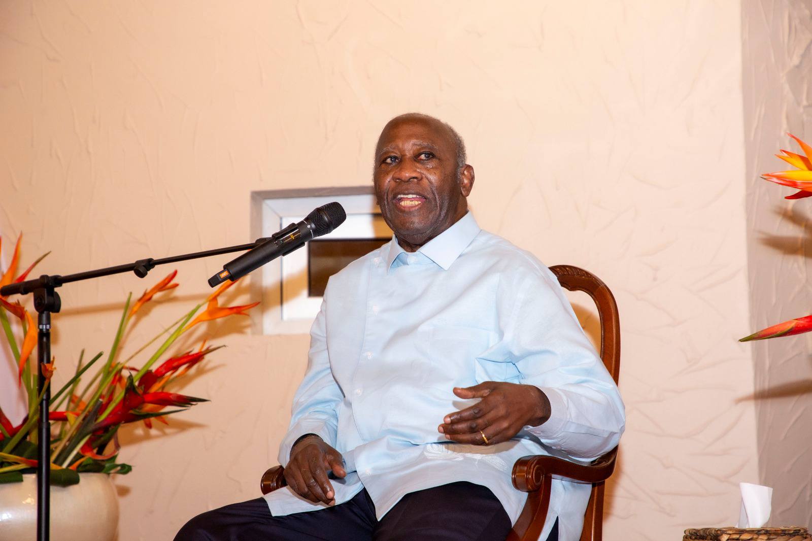 Laurent Gbagbo réaffirme l'opposition ferme du PPA-CI à tout quatrième mandat lors des vœux de son parti