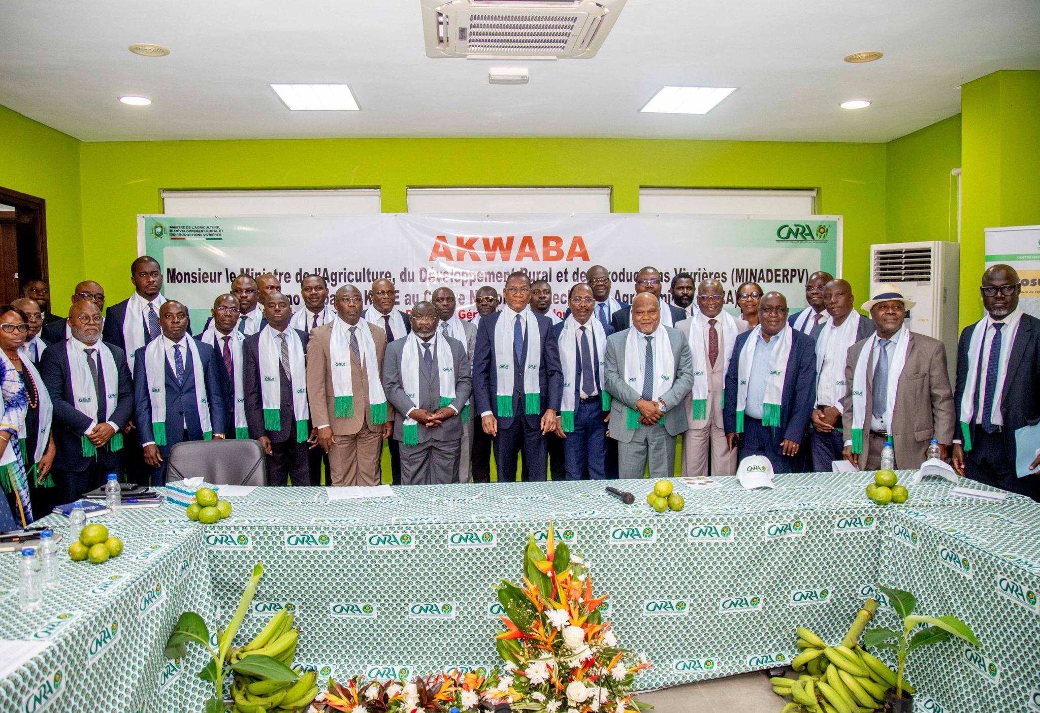 Bruno Koné en visite au CNRA pour impulser une nouvelle dynamique agricole