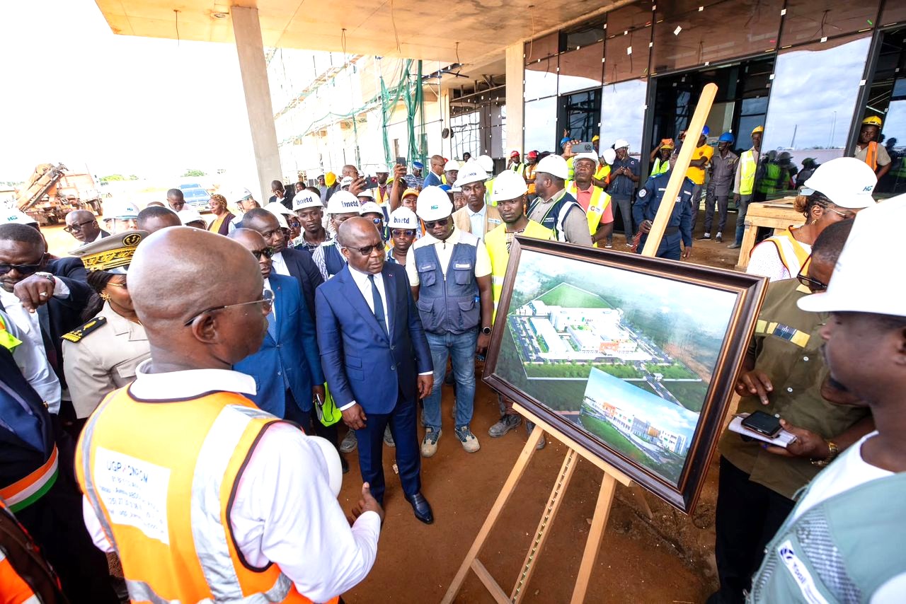Le futur centre de lutte contre le cancer de Grand-Bassam sera livré en juin 2026 avec un taux d'avancement de 65%