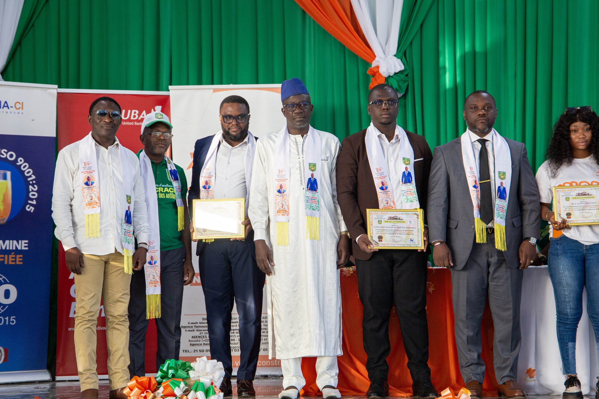 UBA Côte d'Ivoire récompense l'excellence scolaire à Daloa aux côtés de la mairie