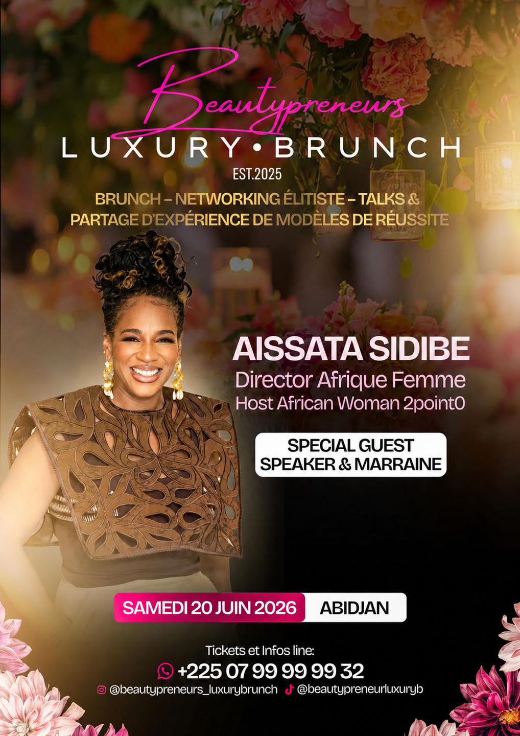 BeautyPreneurs Luxury Brunch 2026 : le rendez-vous des femmes qui osent voir grand à Abidjan