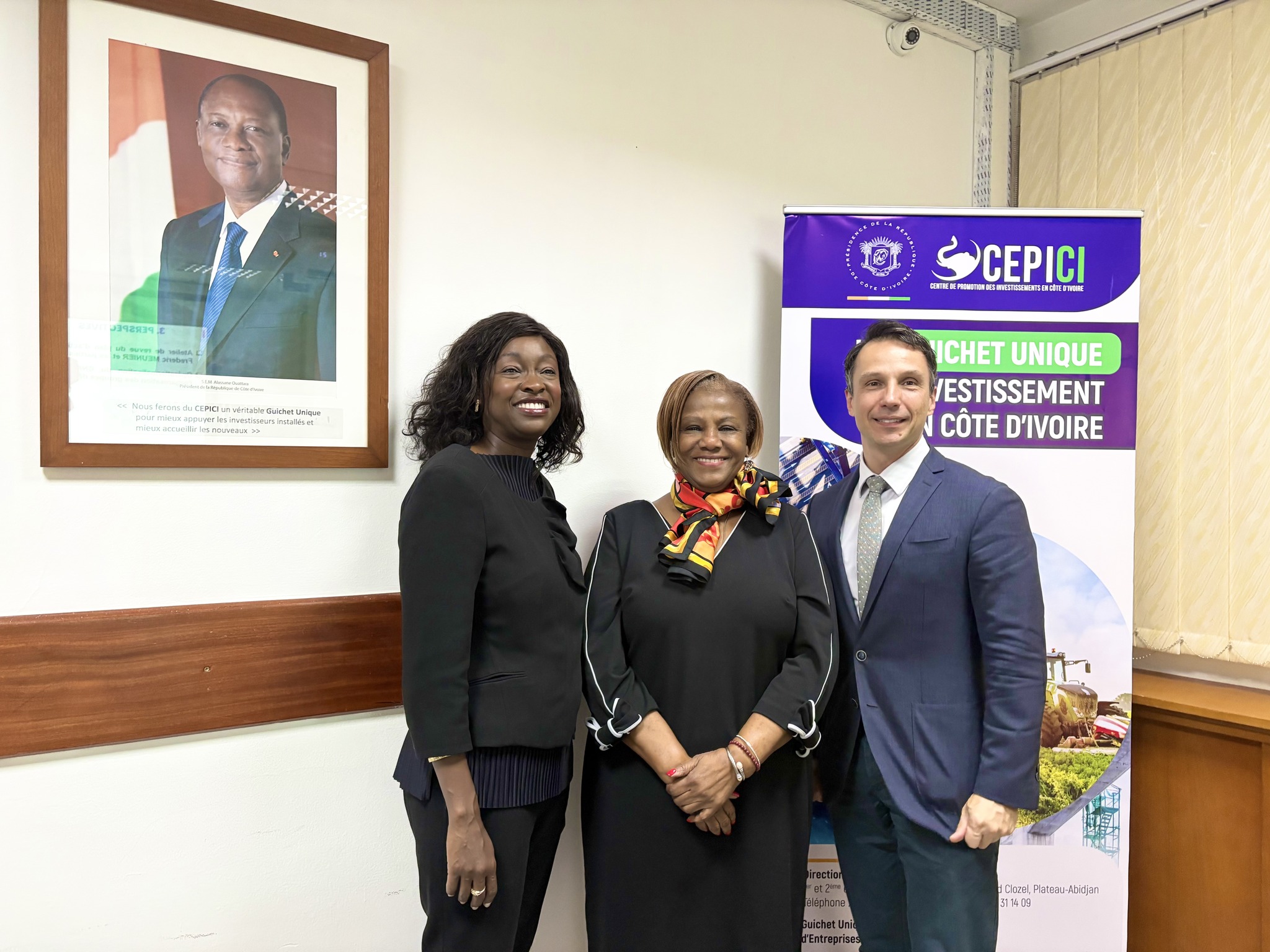 Le CEPICI reçoit une délégation de la Banque mondiale pour évaluer les réformes sur le climat des affaires en Côte d'Ivoire