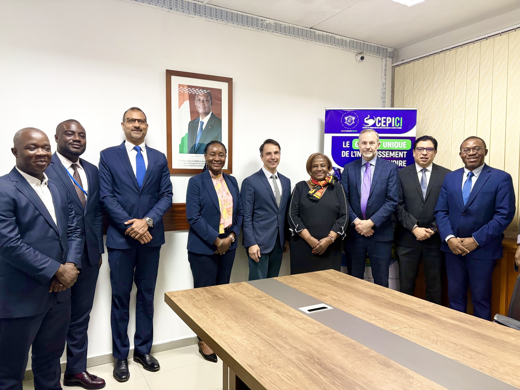 Le CEPICI reçoit une délégation de la Banque mondiale pour évaluer les réformes sur le climat des affaires en Côte d'Ivoire